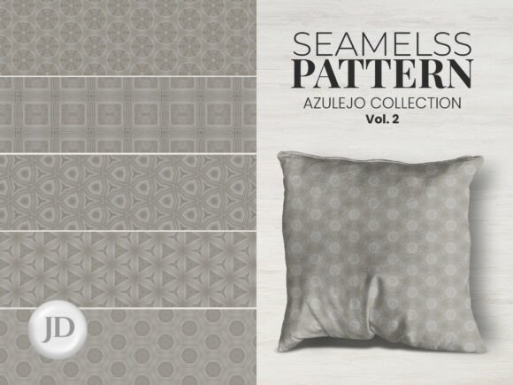 Azulejo Seamless Patterns Vol. 2: Premium Design Assets