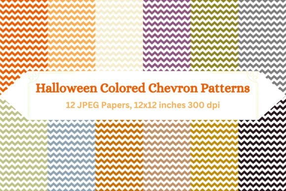 Halloween Colored Chevron Patterns: A Comprehensive Guide to Seamless Digital Design