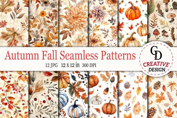 Mastering the Art of Autumn Fall Seamless Patterns for Creative Projects