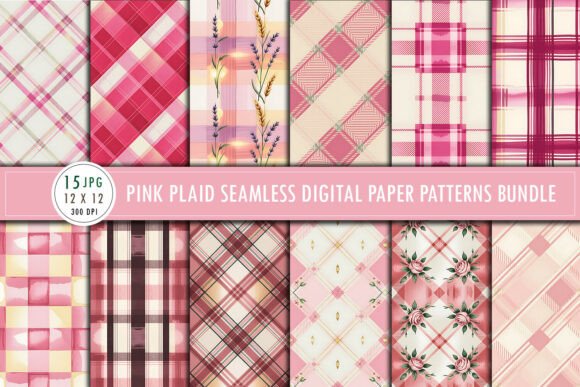 Pink Plaid Seamless Patterns Bundle: A Practical Evaluation for Digital Creators