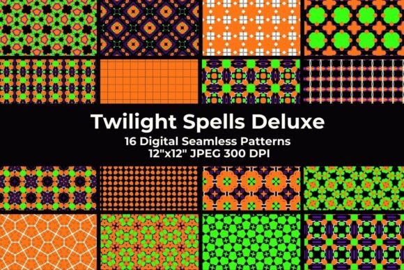 Twilight Spells Geometric Patterns