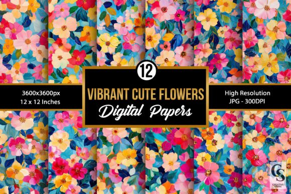 Unlocking Creativity: The Power of Vibrant Painted Floral Seamless Patterns in Modern Design